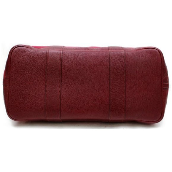 AUTHENTIC Hermes Garden Party PM Bordeaux Canvas - Picture 6 of 11